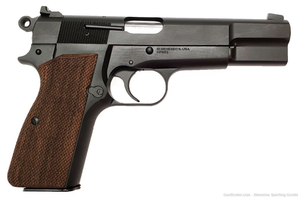 Springfield SA35 (HP9201) 4.7" 9mm 15Rd Semi Auto Pistol - Walnut Grip-img-1