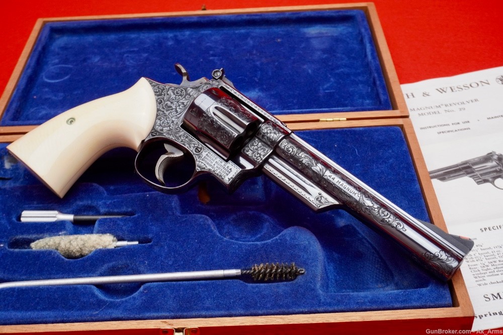 GRAIL Smith & Wesson 29-2 .44 Mag 6.5" *FACTORY "A" COVERAGE ENGRAVED*-img-5