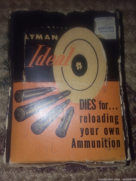 Vintage LYMAN IDEAL 243 Win. Reloading Dies-img-0
