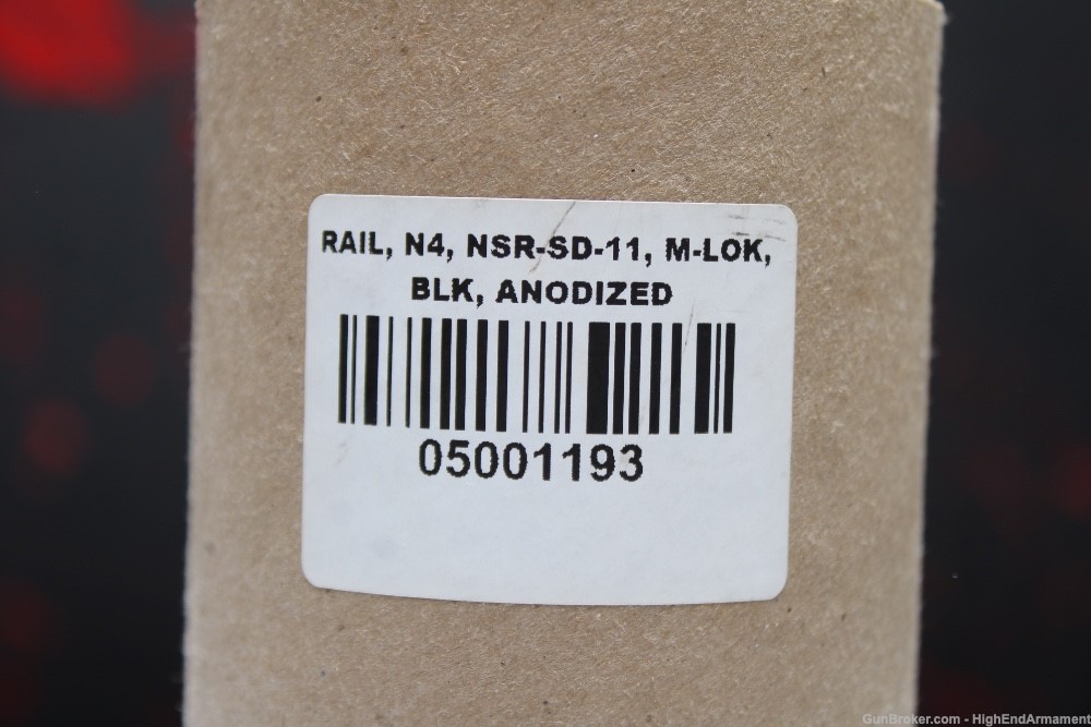 RARE & HIGHLY DESIRED NOVESKE N4 NSR-SD-11 M-LOK RAIL!-img-4