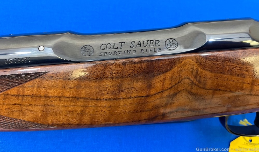 NIB Rare Colt Sauer Bolt Action Sporting Rifle, 375 H&H Magnum, West German-img-11