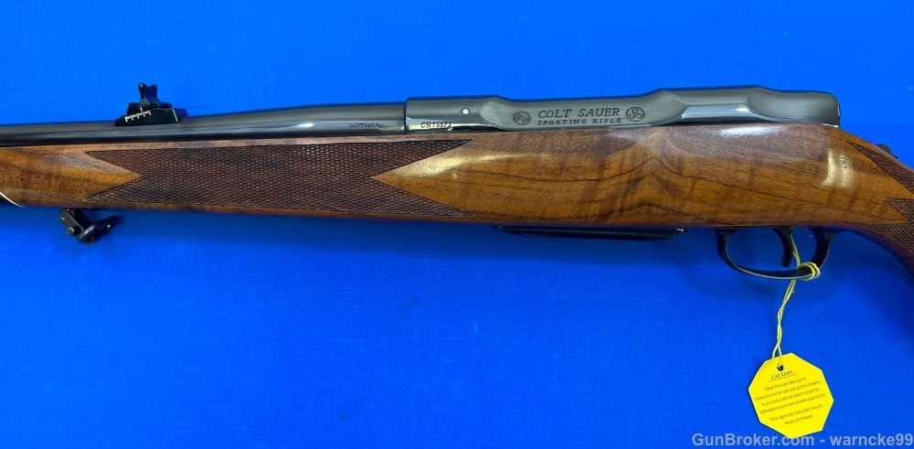 NIB Rare Colt Sauer Bolt Action Sporting Rifle, 375 H&H Magnum, West German-img-15
