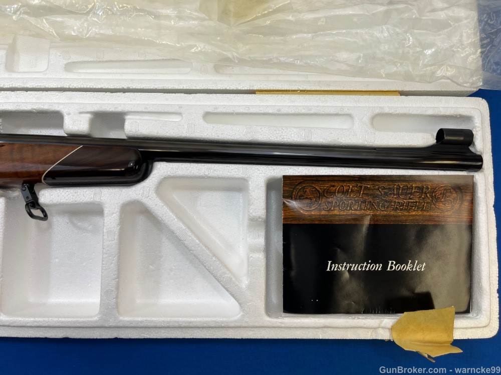 NIB Rare Colt Sauer Bolt Action Sporting Rifle, 375 H&H Magnum, West German-img-3