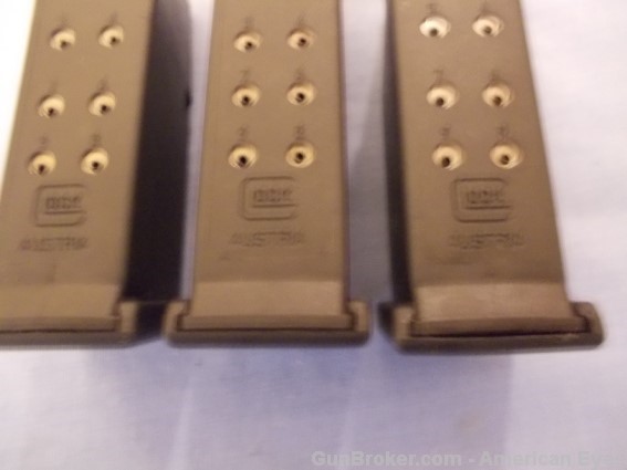 [3] Glock 27 Magazines 9rd 40sw Factory-img-3