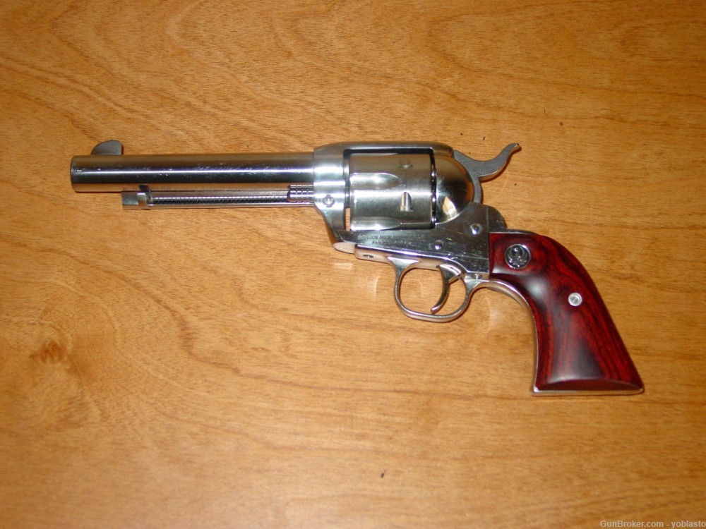 Ruger Vaquero 357 Mag 5.5 High Gloss Stainless Special Pricing Available-img-1