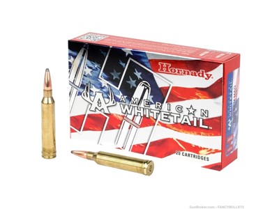 100RDS Hornady, American Whitetail 7MM REM 139Gr Soft Point PENNY START 