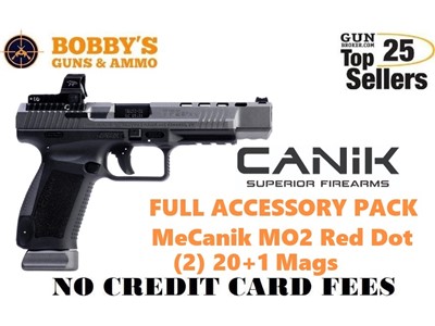 Canik HG7166GN TP9SFx 9mm 20+1 5" with MeCanik MO2 Red Dot