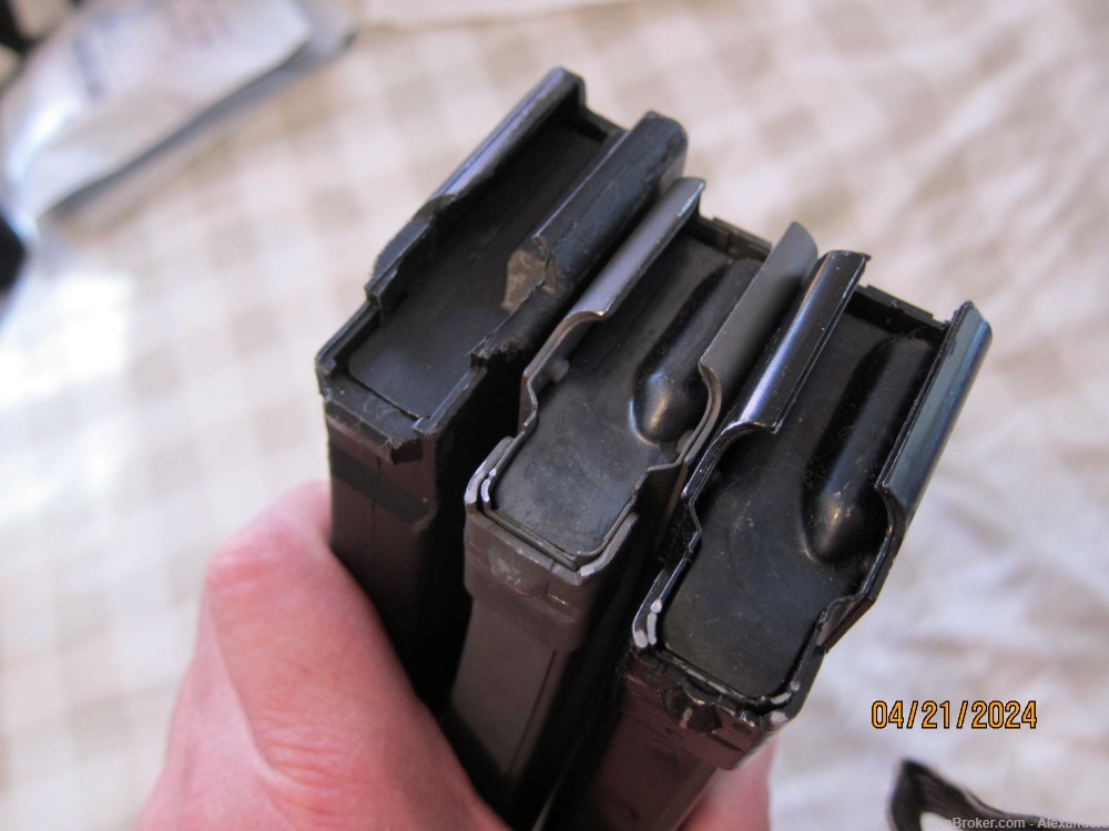 AK47 Steel and Polymer 7.62x39mm Magazines 3 Mags 30 & 40 Rounds-img-2