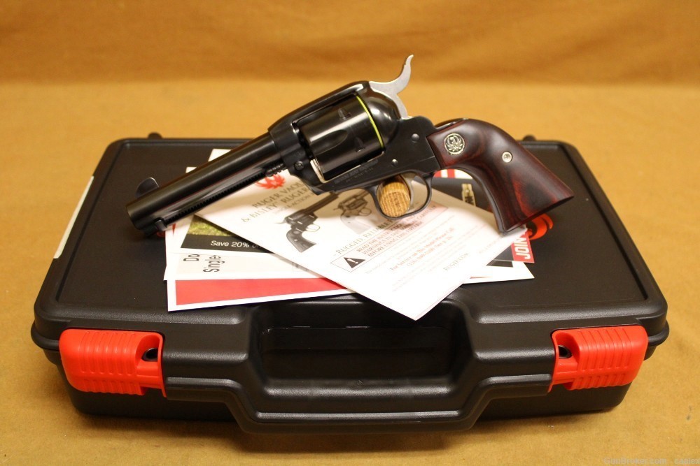 NEW Ruger Vaquero (357 Magnum, 4.62", 6rd, Blued/Black) 5107-img-0