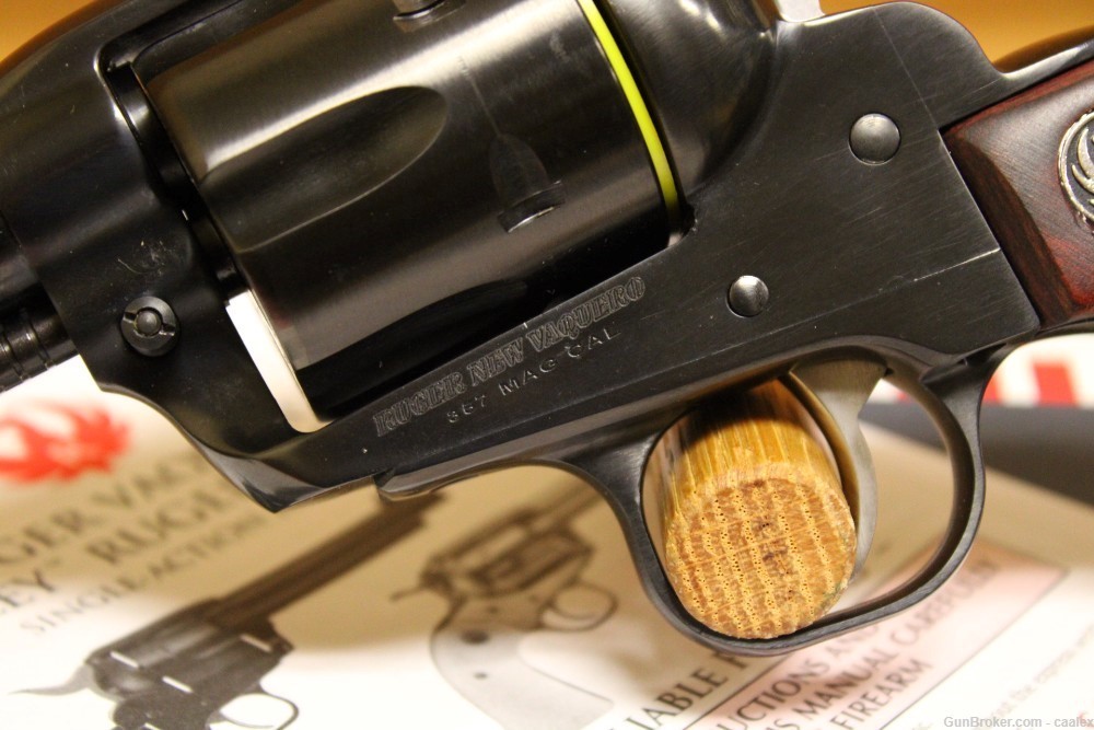 NEW Ruger Vaquero (357 Magnum, 4.62", 6rd, Blued/Black) 5107-img-2