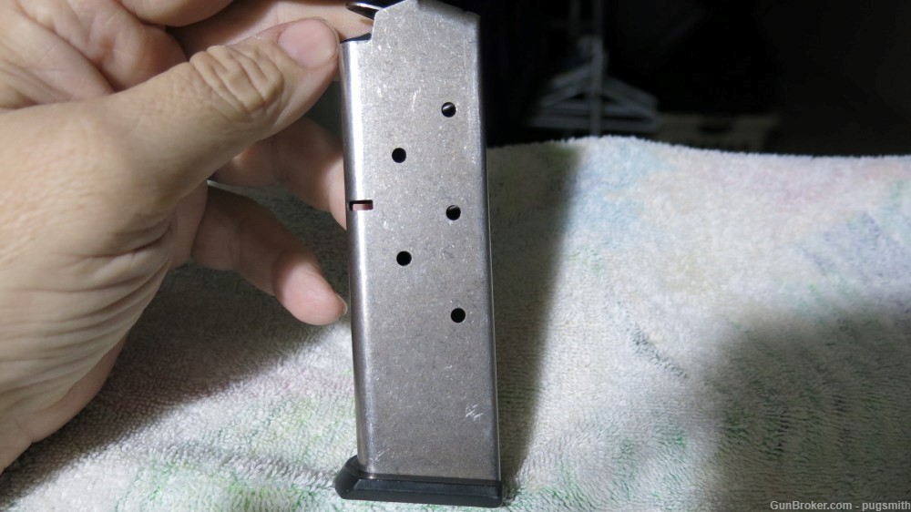 Ruger factory P90 8rd .45acp stainless magazine-img-0