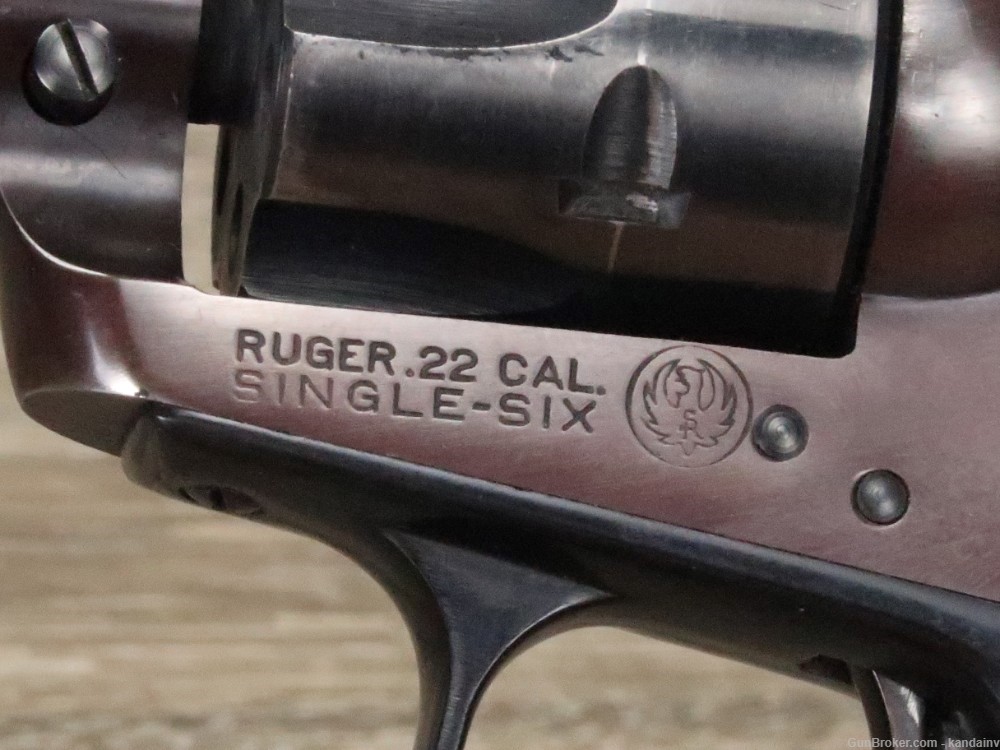 Ruger Old Model 3-Screw Single Six .22 LR 5-1/2" 1957-img-11