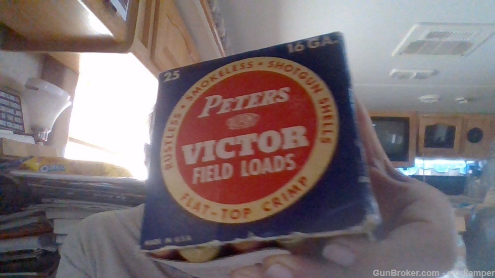 Vintage Peters Victor Field Loads 8's-16 ga.-img-1