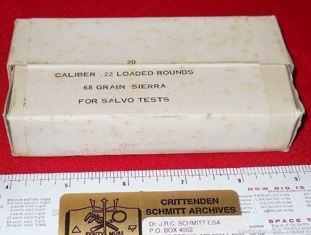 30/22  EXPERIMENTAL CARTRIDGE FOR PROJECT SALVO FULL BOX-img-0