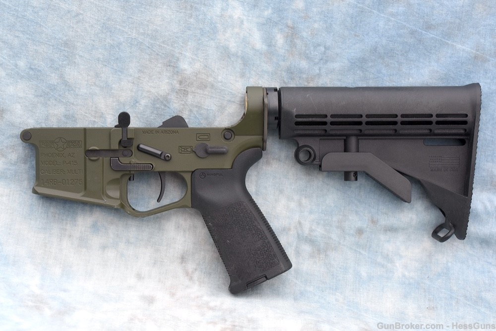 POF P-415 Complete Lower Receiver OD Green-img-0