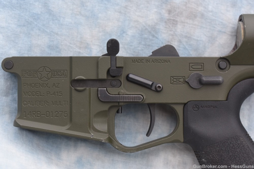 POF P-415 Complete Lower Receiver OD Green-img-2