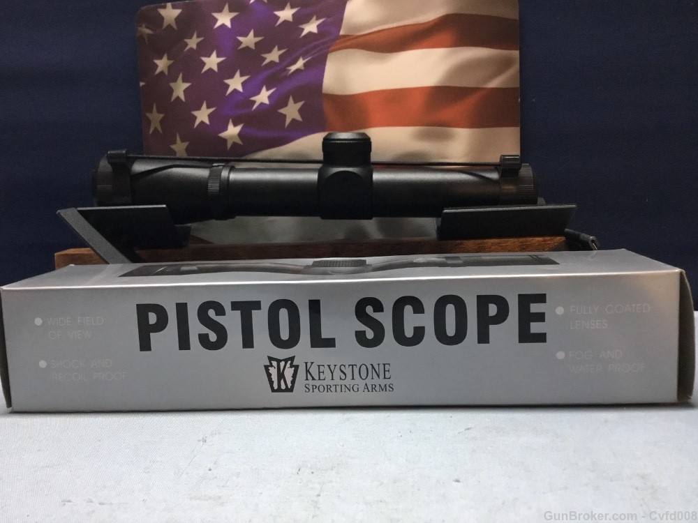 KSA 2x20 Pistol Scope NIB - W/Lens Covers - Penny Start No Reserve -img-2