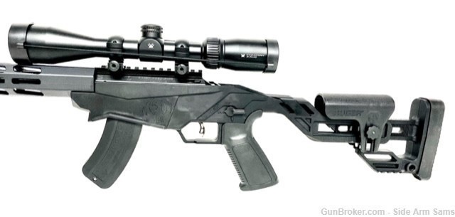 RUGER PRS 22 WRMF & RUGER Silent-SR Suppressed Rifle Pkg. w/Vortex Optics-img-14