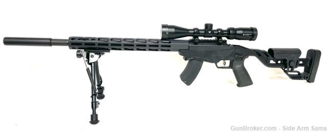 RUGER PRS 22 WRMF & RUGER Silent-SR Suppressed Rifle Pkg. w/Vortex Optics-img-0