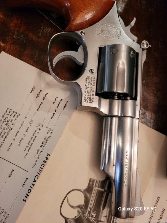 Desired Smith and Wesson 66 No Dash 357 Combat Magnum Beautiful-img-11
