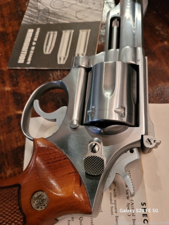 Desired Smith and Wesson 66 No Dash 357 Combat Magnum Beautiful-img-6