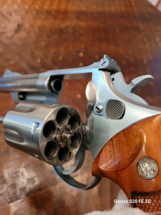 Desired Smith and Wesson 66 No Dash 357 Combat Magnum Beautiful-img-37