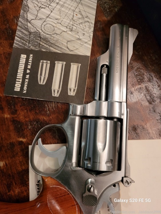 Desired Smith and Wesson 66 No Dash 357 Combat Magnum Beautiful-img-8