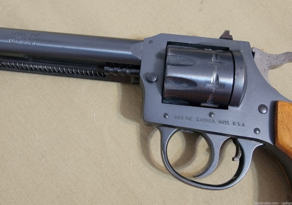 H&R Model 949 Nine Shot Revolver Year 1978 -img-2