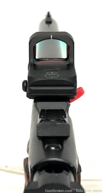 NIB Ruger MK IV “Target” Suppressed Pistol, Wood Grips, Optics & Sub-Ammo-img-6