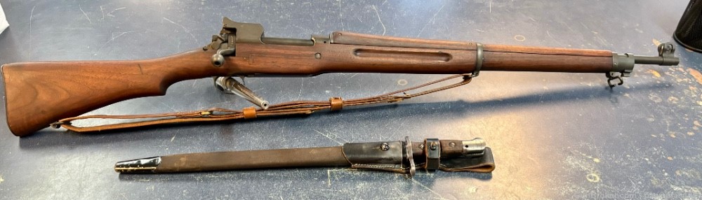 Remington US Model 1917 30-06 With Remington Bayonet and Scabbard Born 1918-img-6
