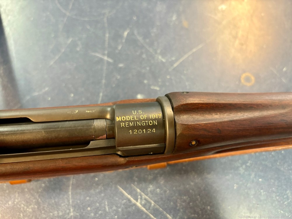 Remington US Model 1917 30-06 With Remington Bayonet and Scabbard Born 1918-img-11
