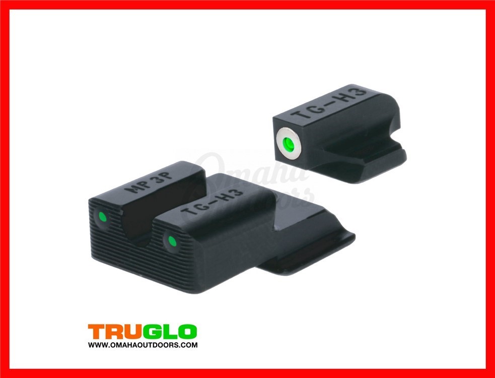 TRUGLO Tritium Pro M&P Shield Front White Outline TG231MP4W-img-0