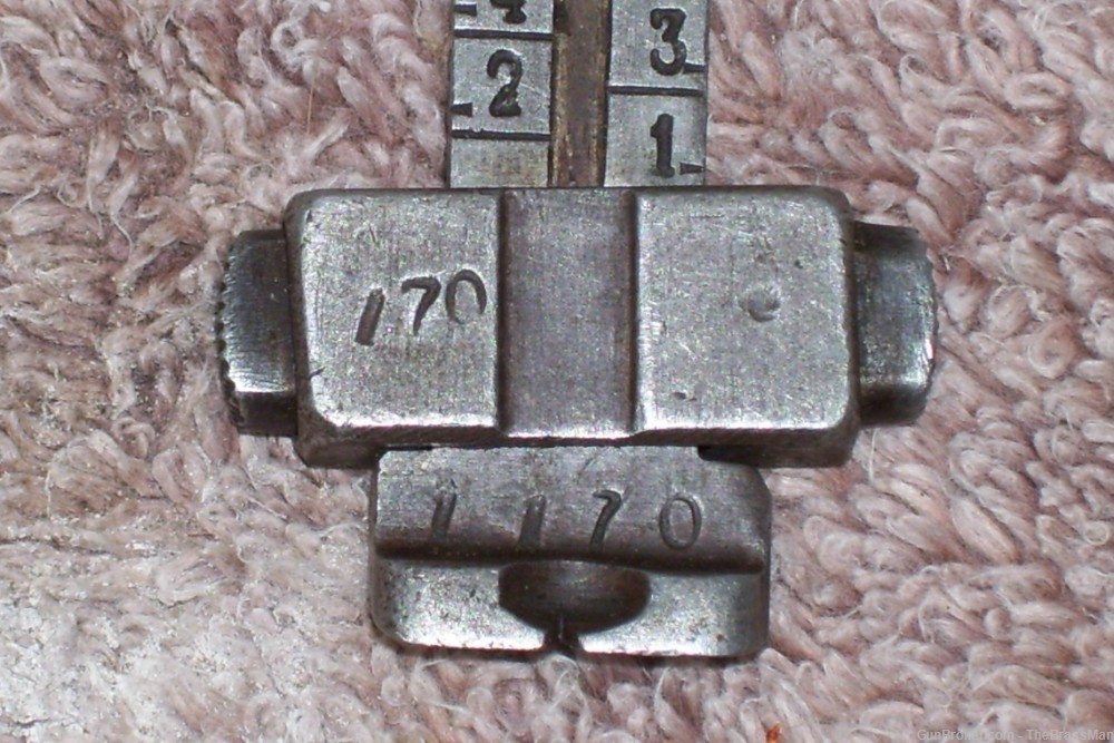 Turkish Model 1938 Mauser Rear Sight Ladder and Slide   #1-img-2