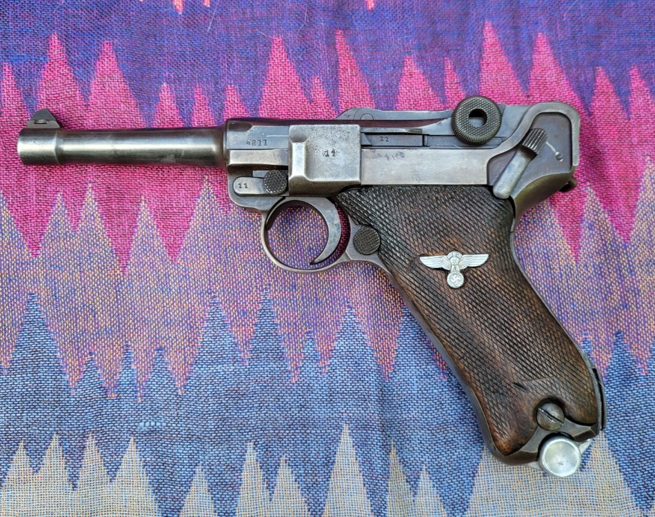 Ww2 german Luger Mauser p08 bring back matching 1940-img-9