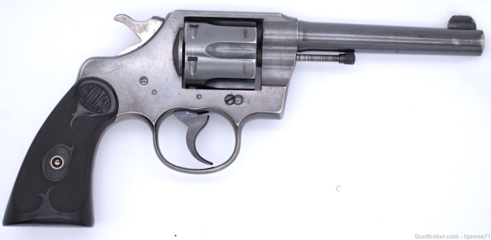 COLT ARMY SPECIAL 38 SPL REVOLVER VERY GOOD CONDITION MAN DATE 1918-img-5