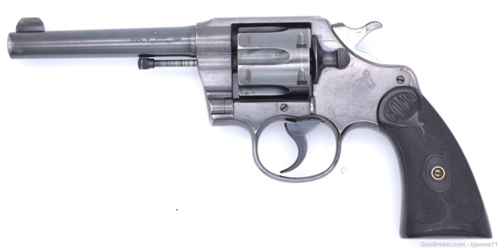 COLT ARMY SPECIAL 38 SPL REVOLVER VERY GOOD CONDITION MAN DATE 1918-img-1