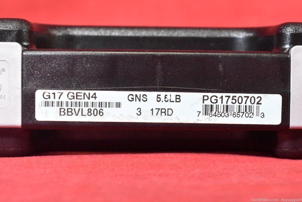 Glock 17 Gen4 9mm 17+1 Tritium Sights-img-27