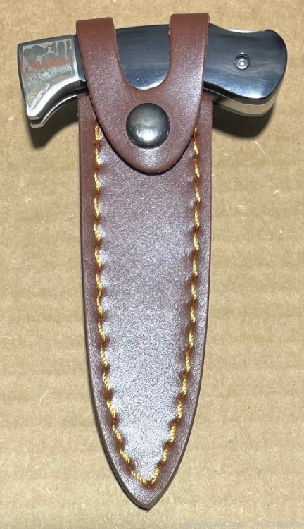 Cobratec Black Bone Push Dagger Adjustable Folding Knife 3" Blade NIB-img-3