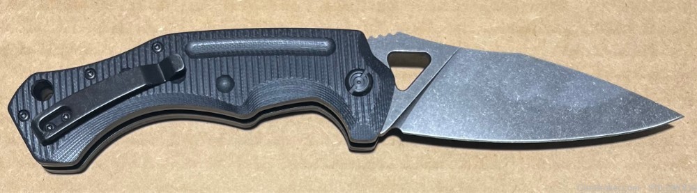Cobratec Black Ryker Side Button Folding Automatic Knife 3.75" Blade NIB-img-1