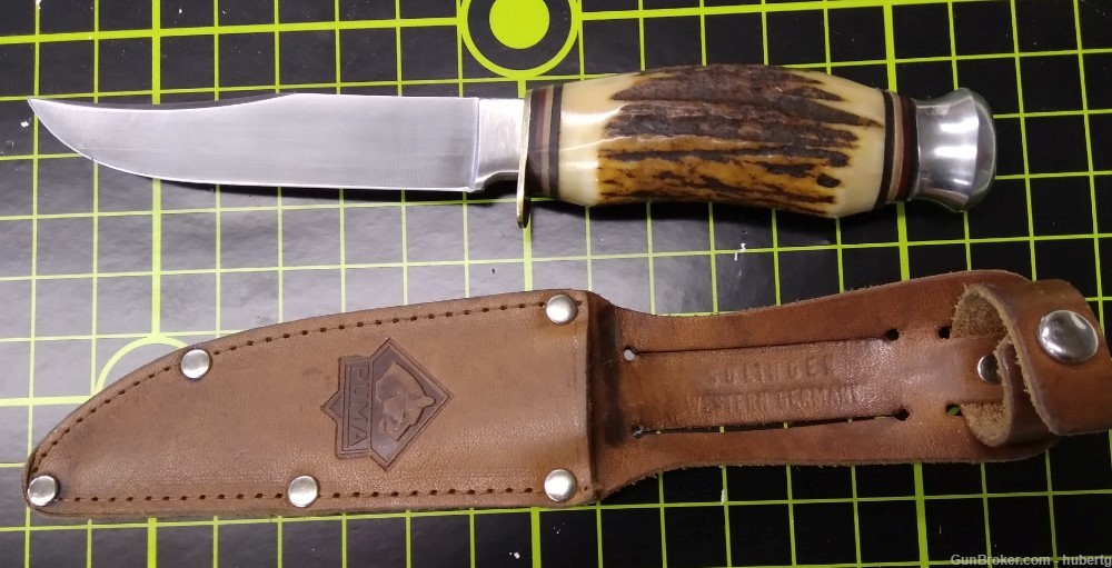 Puma Scout knife and sheath (New )-img-1