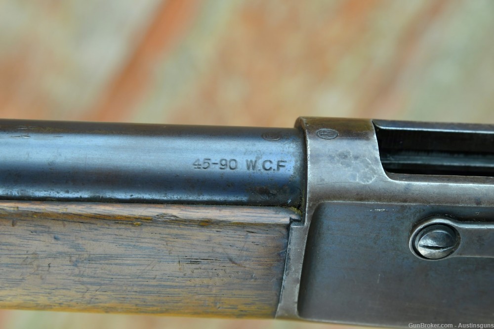 RARE, SPECIAL ORDER Winchester Model 1886 Rifle - .45-90 - *W/ LETTER*-img-9