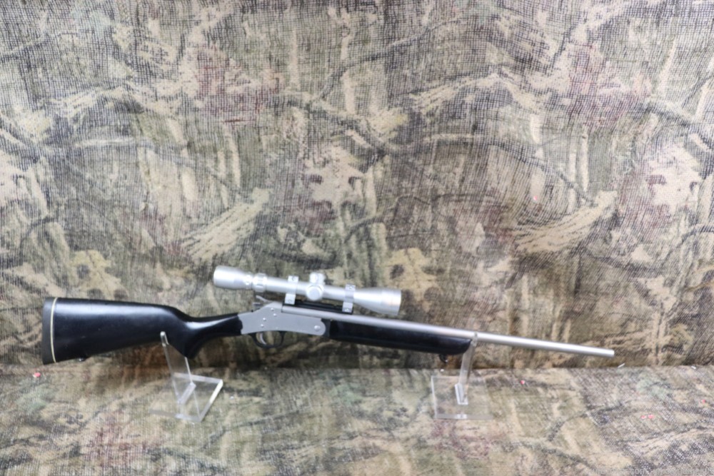 Rossi R357S single shot 357 magnum rifle 23" stainless penny start-img-0