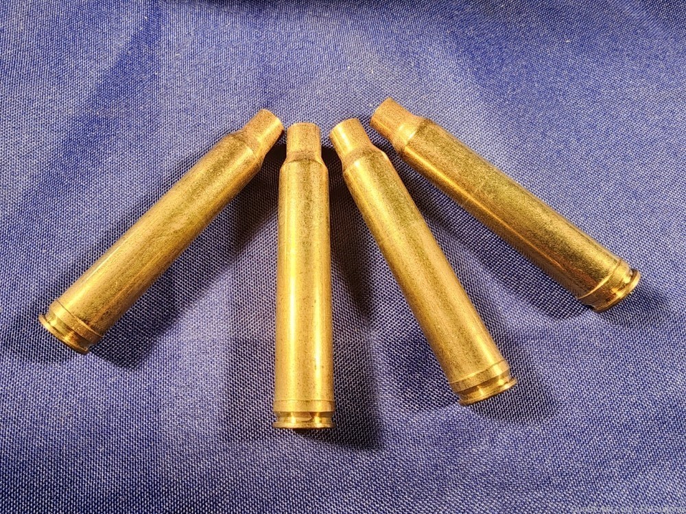 8 mm REMINGTON MAG - 20 Unprimed Cases - NOS Brass-img-4