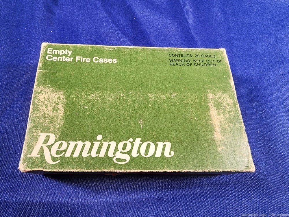 8 mm REMINGTON MAG - 20 Unprimed Cases - NOS Brass-img-0