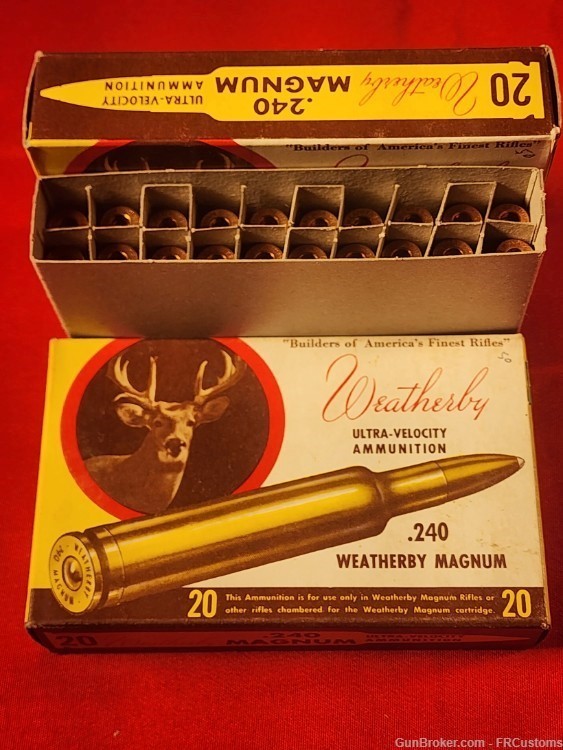 NORMA - .240 Weatherby Magnum - NOS - 2 BOXES-img-3