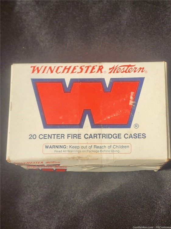 WINCHESTER WESTERN - .220 SWIFT -  Unprimed Brass - 3 Boxes-img-1
