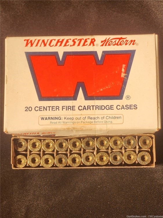 WINCHESTER WESTERN - .220 SWIFT -  Unprimed Brass - 3 Boxes-img-3
