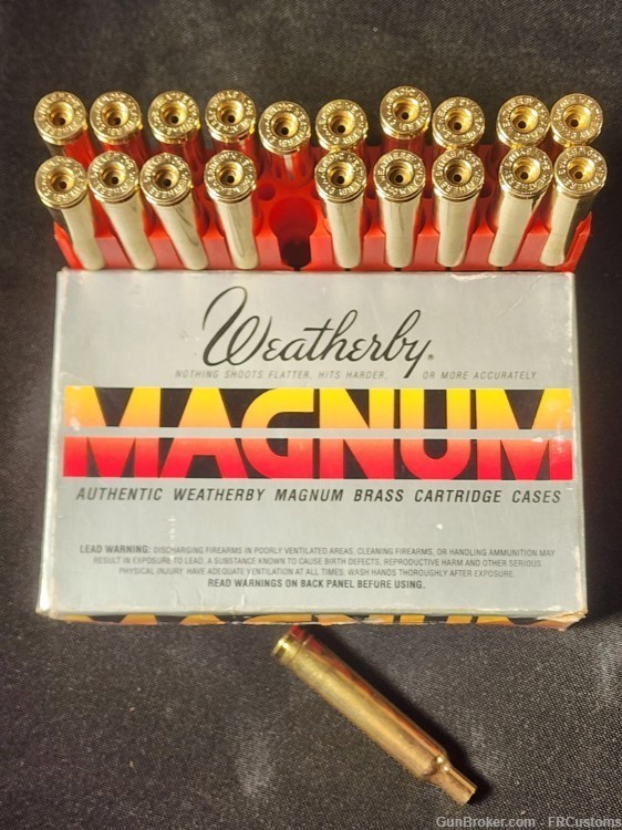 WEATHERBY - .240 Weatherby Magnum -  Unprimed Brass - Vintage Box-img-3