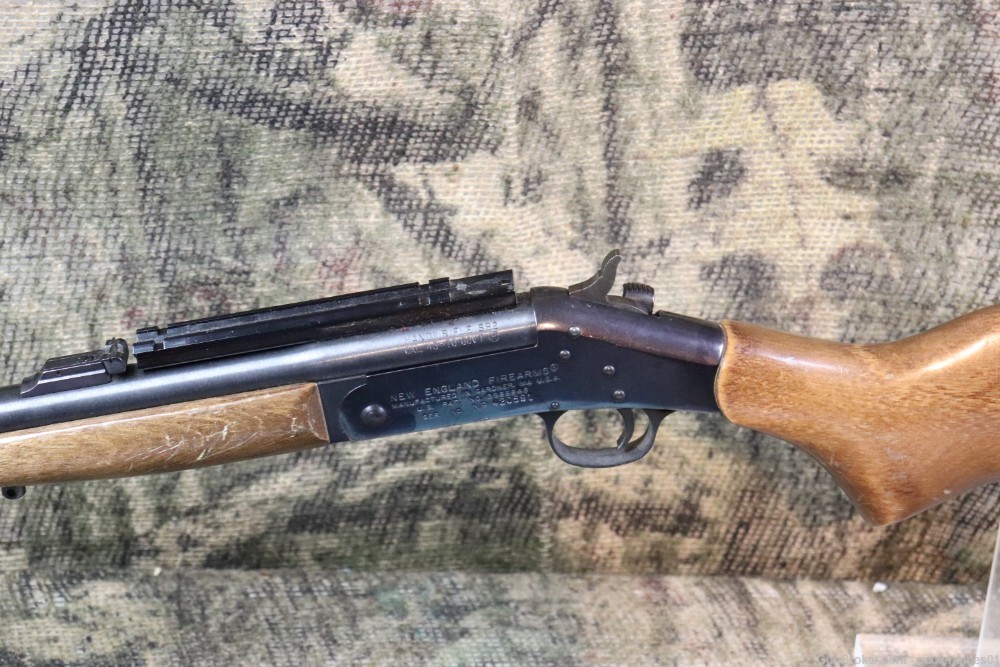 New England Handi Rifle 45-70 Govt 22" threaded penny start-img-13