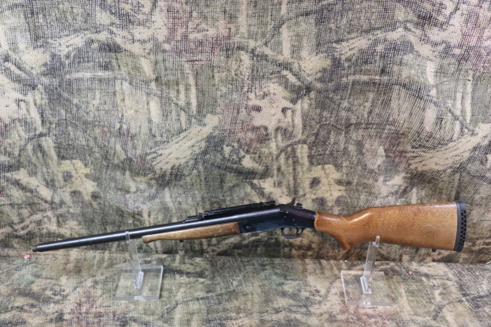 New England Handi Rifle 45-70 Govt 22" threaded penny start-img-10